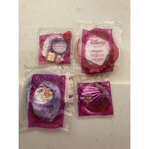 2003 McDonalds Disney Princess Set Of 4 Sealed
